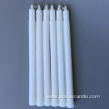 WHITE CLASSIC STICK CANDLES PLASTIC BAG AFRICA